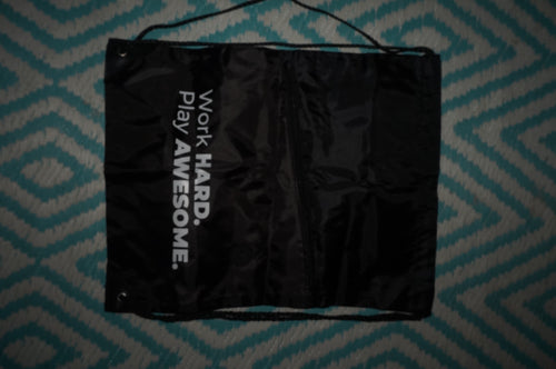 Work Hard backpack