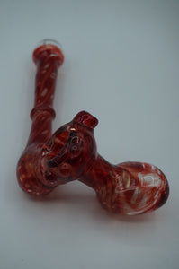 Glass Pipe River of Red - Caliculturesmokeshop.com