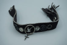 Load image into Gallery viewer, Hand Made, Silver Charms Leather Bracelets - Caliculturesmokeshop.com
