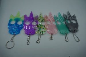 12 Count GlitterBomb Unicorn Keychains - Ohiohippies.com