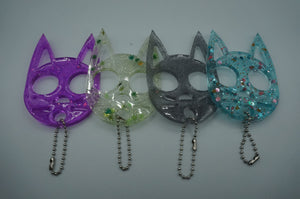 12 Count GlitterBomb Pretty Kitty Keychains - Ohiohippies.com