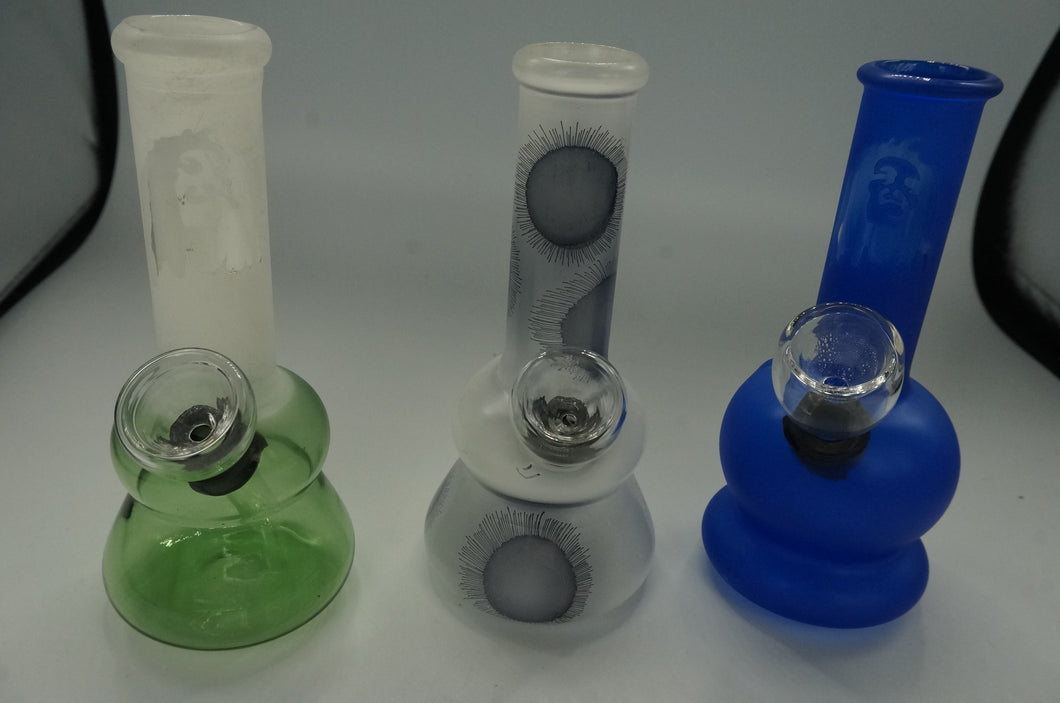 Random Color/Designs Baby Water Pipes - Caliculturesmokeshop.com