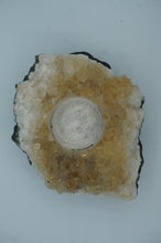 Load image into Gallery viewer, Citrine Cluster Tea Light Holder - ohiohippiessmokeshop.com
