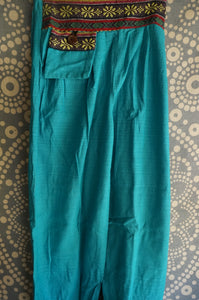 Dangling Pocket Funky Style L Harem Pants - Caliculturesmokeshop.com