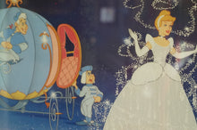 Load image into Gallery viewer, Original Gel Print of Cinderella in Frame - Caliculturesmokeshop.com
