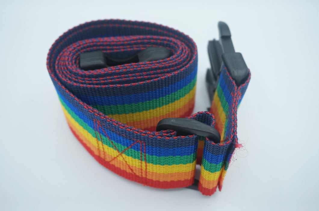 Rainbow Belt/Suspender 44 inch Long - Caliculturesmokeshop.com