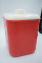Load image into Gallery viewer, Red Container with Flower Print/Art - ohiohippies.com
