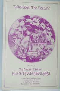 Alice in Wonderland Plates by Lawrence Whittaker - ohiohippies.com