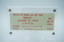 Load image into Gallery viewer, Vintage Woodstock Original Tickets - ohiohippies.com
