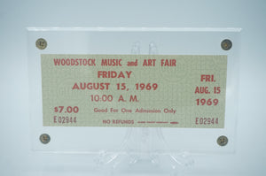 Vintage Woodstock Original Tickets - ohiohippies.com