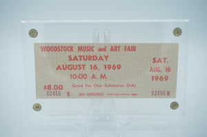 Vintage Woodstock Original Tickets - ohiohippies.com