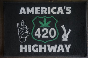 Weed Welcome Mats - Caliculturesmokeshop.com