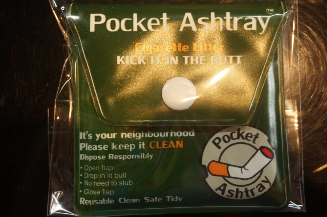 Pocket Ashtray Cigarette Litter - ohiohippies.com