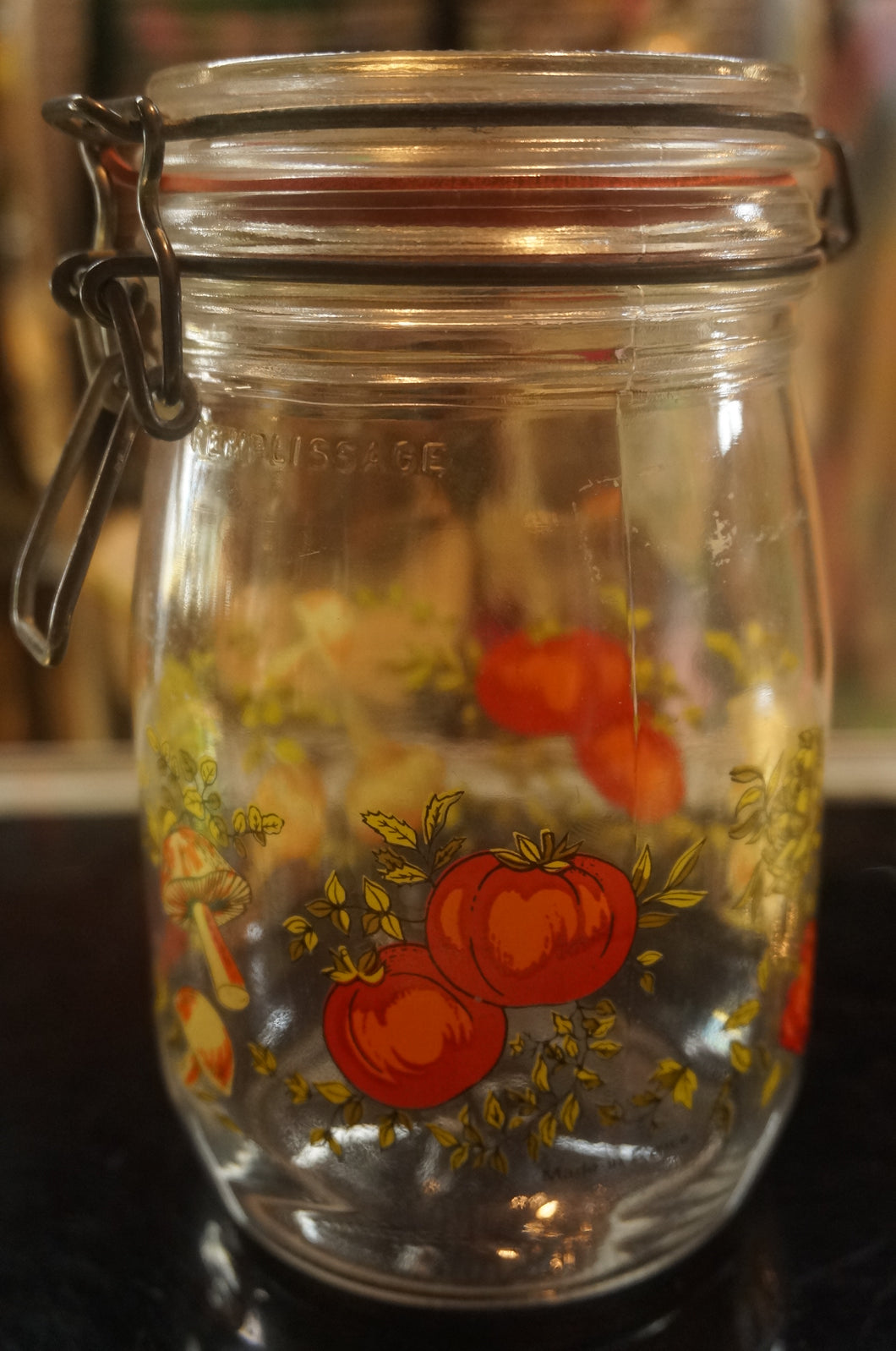 Vintage Art, Print Glass Jar - ohiohippies.com