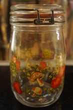 Load image into Gallery viewer, Vintage Art, Print Glass Jar - ohiohippies.com
