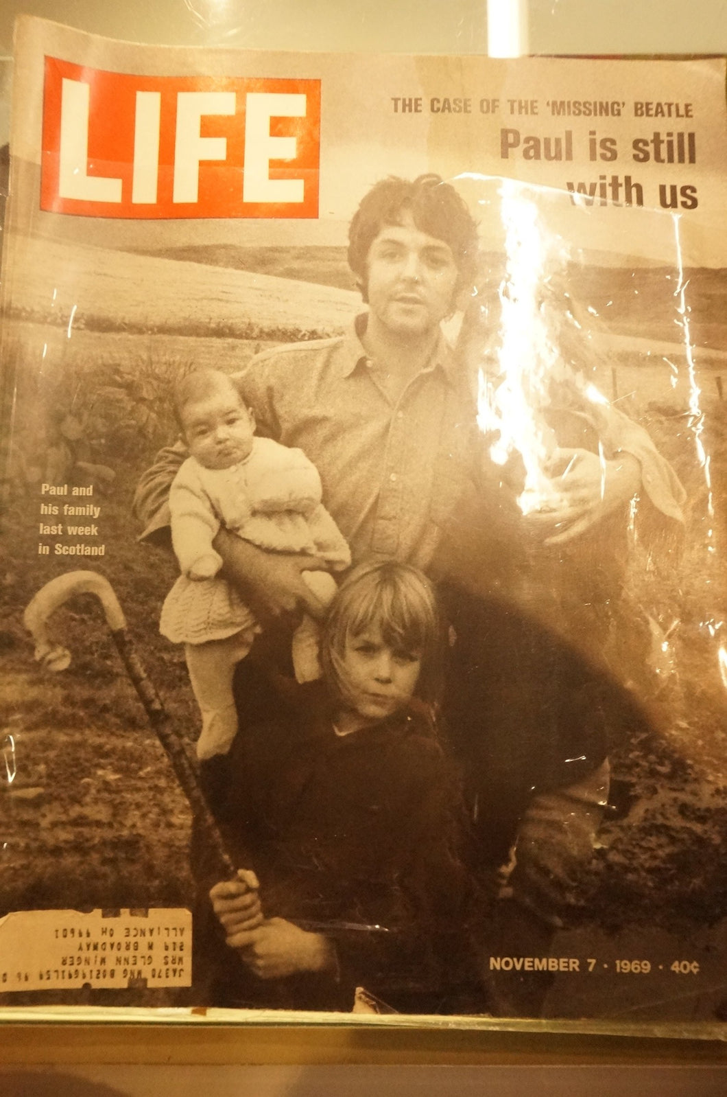 Vintage Life Magazine of the Beatles, Paul - ohiohippies.com