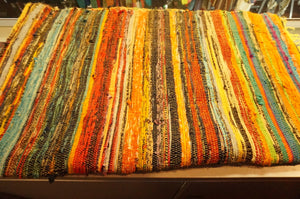 Colorful Vibrant Cotton Rugs - ohiohippies.com