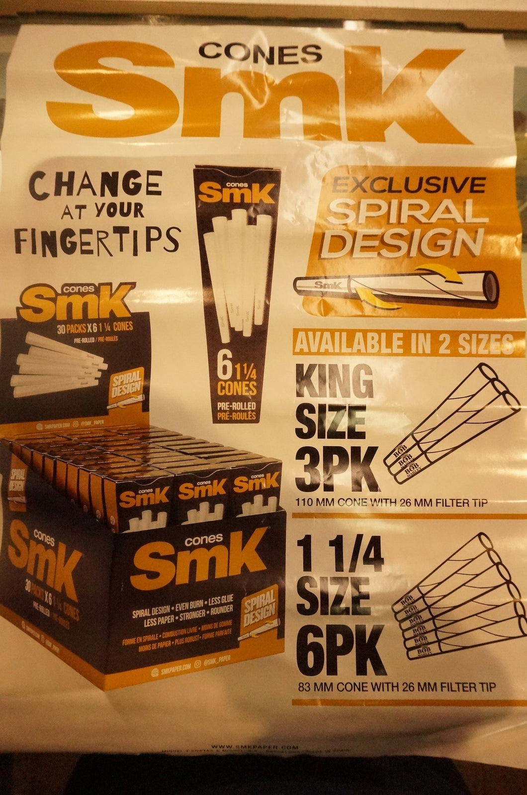 SMK Cones Poster - ohiohippies.com