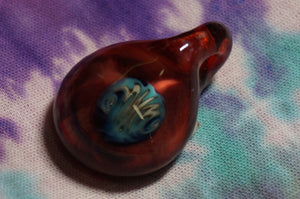 The Blue One Glass Pendant - Caliculturesmokeshop.com