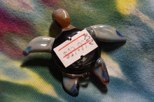 Load image into Gallery viewer, Flower Turtle Glass Pendant - Caliculturesmokeshop.com
