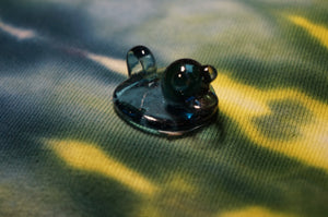 The Blues Duck Glass Pendant - Caliculturesmokeshop.com