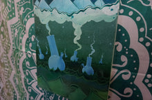 Load image into Gallery viewer, Water Pipe Dreams Acrylics Canvas Art - Caliculturesmokeshop.com
