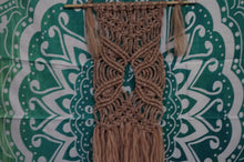 Load image into Gallery viewer, Brown Macrame Wall Hanger - Caliculturesmokeshop.com
