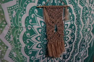 Brown Macrame Wall Hanger - Caliculturesmokeshop.com