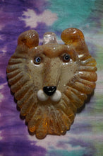 Load image into Gallery viewer, King of the Jungle Lion Head Glass Pendant - Caliculturesmokeshop.com
