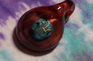 The Blue One Glass Pendant - Caliculturesmokeshop.com