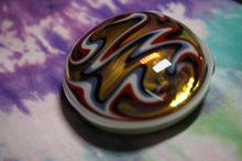 Load image into Gallery viewer, Wig wag Glass Pendant with heavy gold fumer - Caliculturesmokeshop.com
