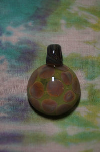 Green Slime Glass Pendant - Caliculturesmokeshop.com