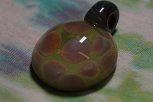 Green Slime Glass Pendant - Caliculturesmokeshop.com