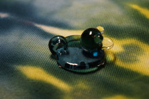 The Blues Duck Glass Pendant - Caliculturesmokeshop.com