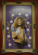 Load image into Gallery viewer, Robert Plant Led Zeppelin in Wooden Frame - Caliculturesmokeshop.com
