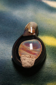 Color-full Jelly Fish 3 Glass Pendant - Caliculturesmokeshop.com
