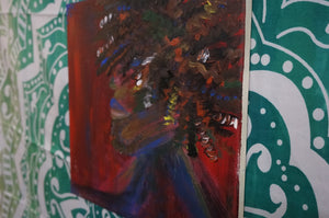 Wild Dread Guy Acrylics Canvas Art - Caliculturesmokeshop.com